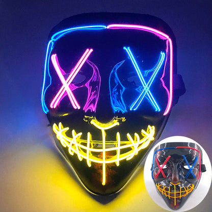 Neon LED Purge Mask