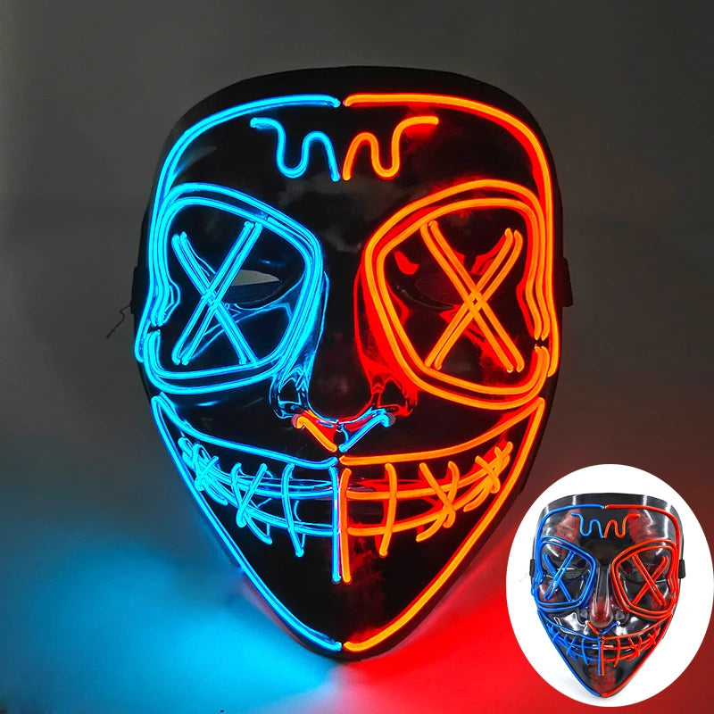 Neon LED Purge Mask