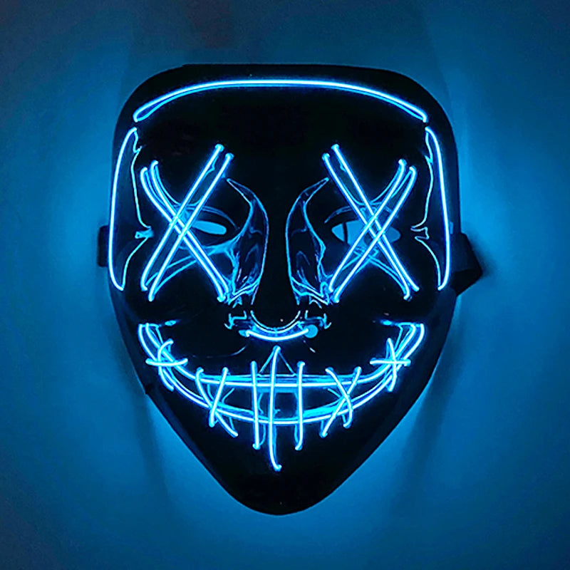 Neon LED Purge Mask