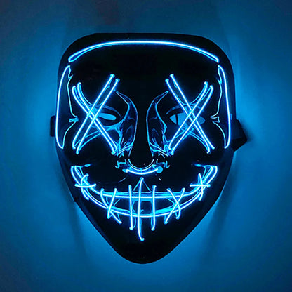 Neon LED Purge Mask