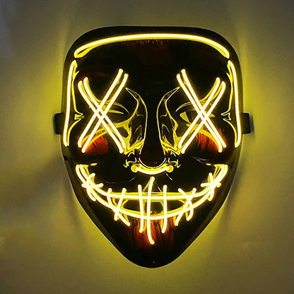 Neon LED Purge Mask