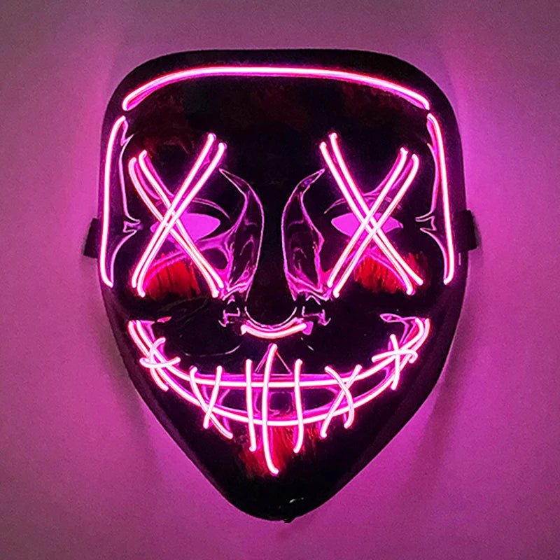 Neon LED Purge Mask