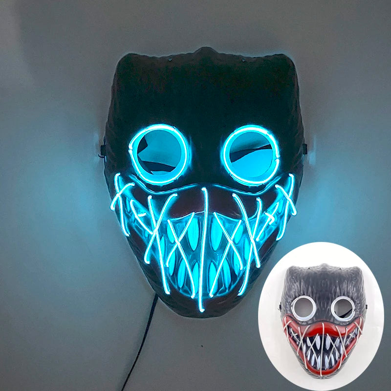 Neon LED Insanity Mask