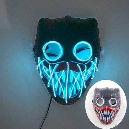 Neon LED Insanity Mask