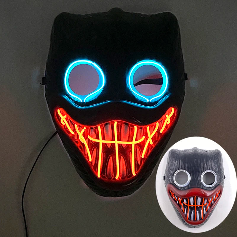 Neon LED Insanity Mask