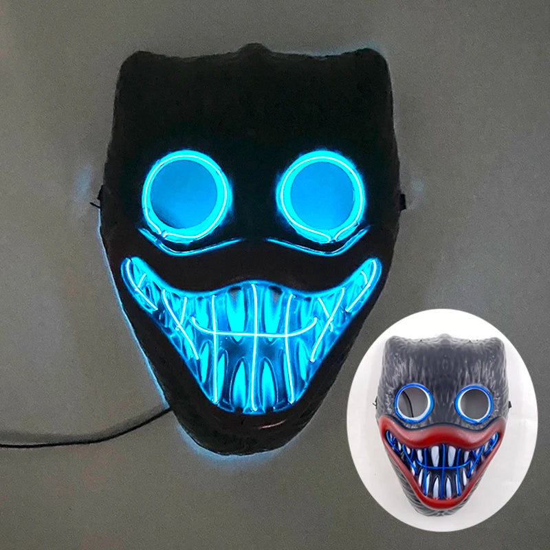 Neon LED Insanity Mask