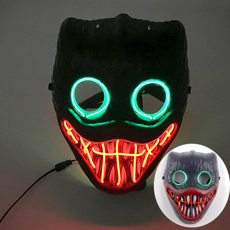 Neon LED Insanity Mask