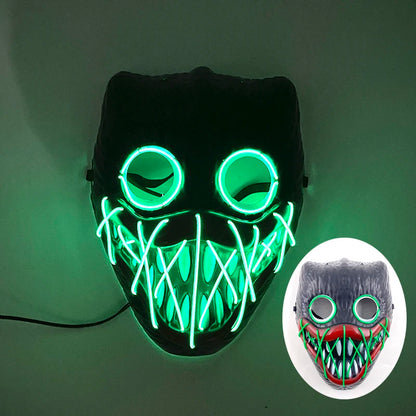 Neon LED Insanity Mask