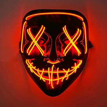 Neon LED Purge Mask