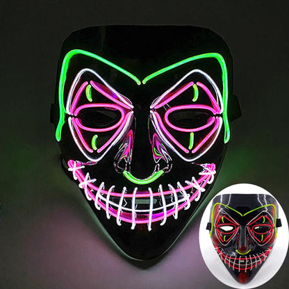 Neon LED Purge Mask