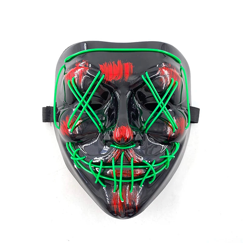 Neon LED Purge Mask