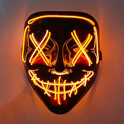 Neon LED Purge Mask